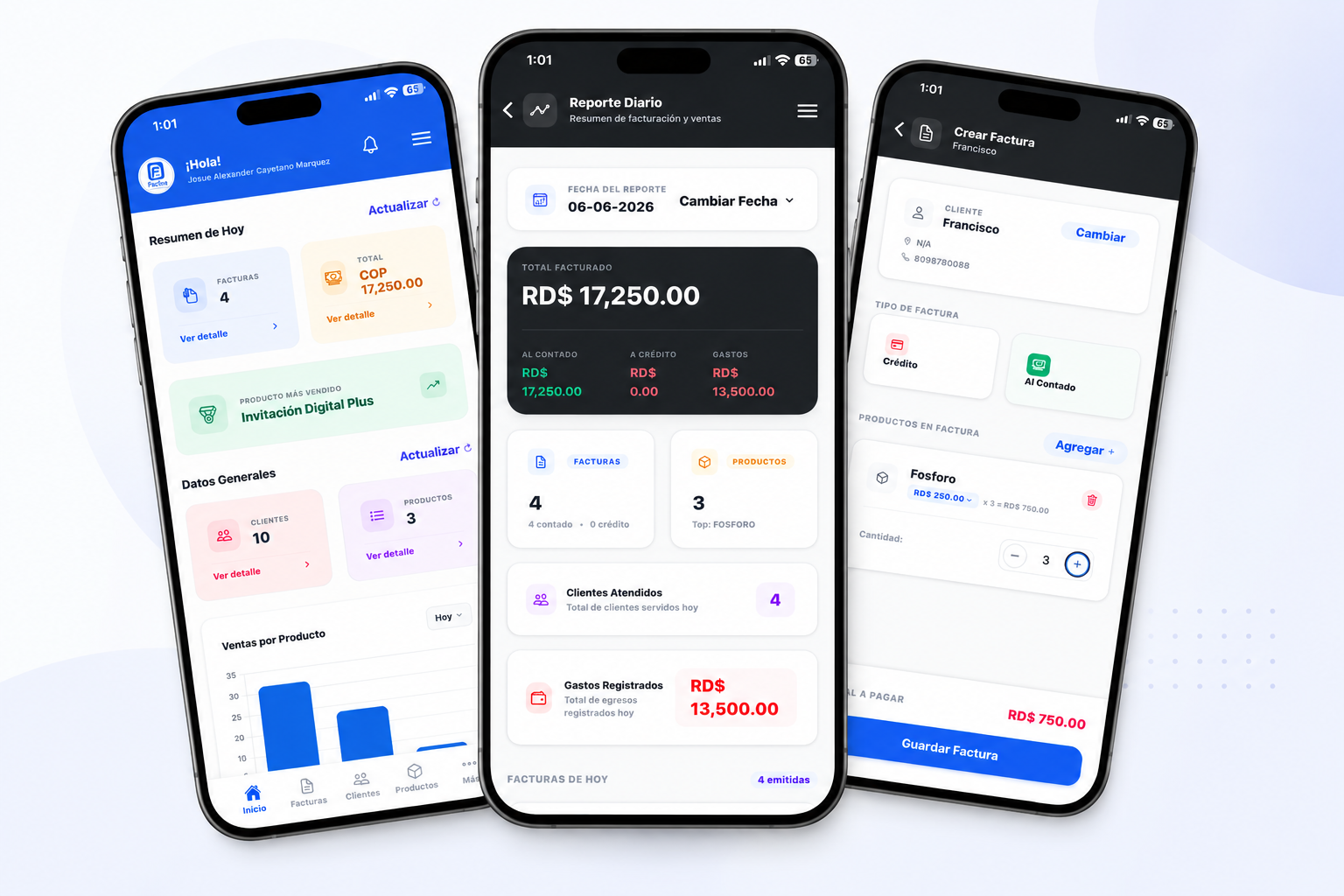 Factiva Dashboard Mockup